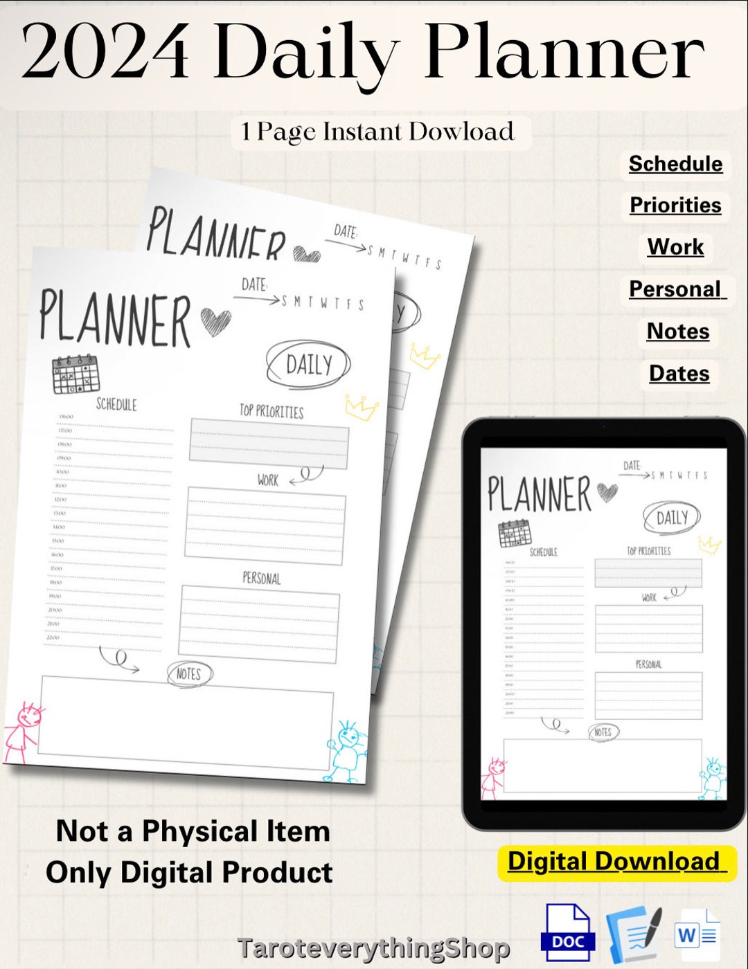 daily-planner-goodnotes-template-daily-agenda-file-simple-task-list