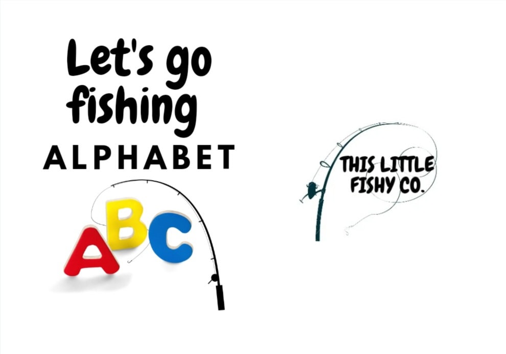 Alfabeto ABC permite ir a pescar tarjetas didácticas o impresiones de ...