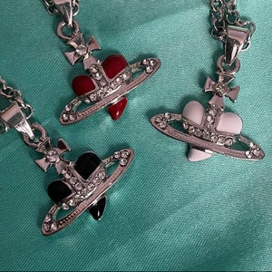 Vivienne Westwood Necklace Heart Etsy Denmark