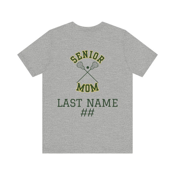 PERSONALIZED WM Senior Mom T Shirt