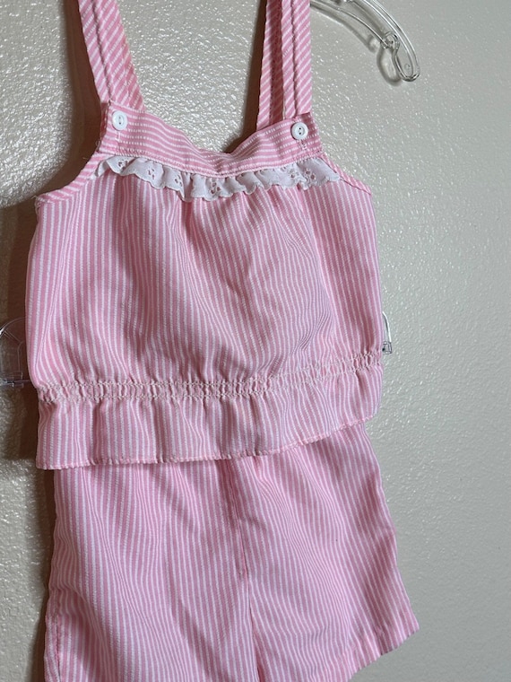 Vintage 2 piece seersucker Gem