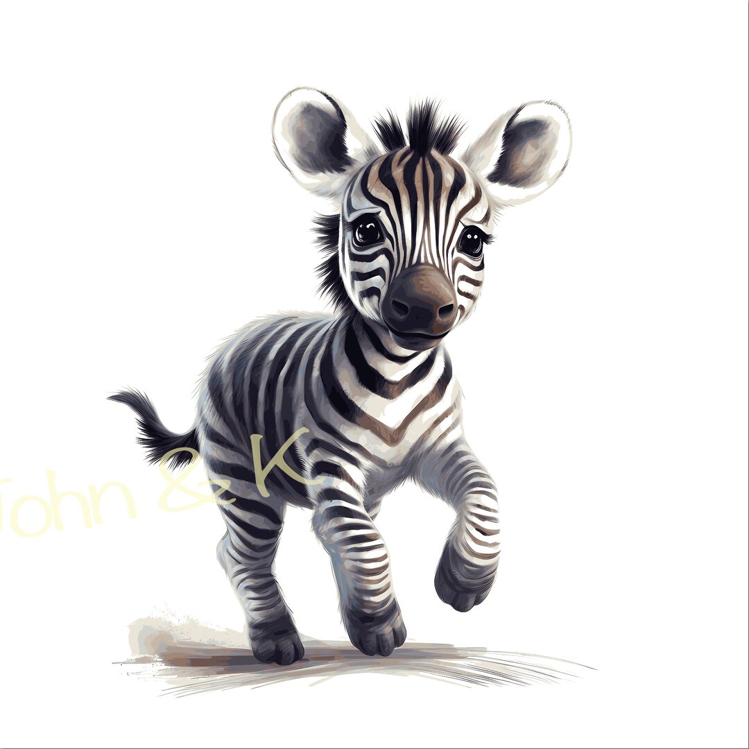 Baby Zebra Svg Baby Zebra Svg Cute Zebra Svg Baby Zebra Etsy