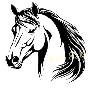 Paard Svg, paard vector, Lusitano svg, paard Clipart, Lusitano Svg voor fleece, shirt, handdoek, Cutfile png Pdf jpg