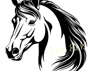 Horse Svg, Horse vector, Lusitano svg, Horse Clipart, Lusitano Svg for Fleece, Shirt, Towel, Cutfile png Pdf jpg