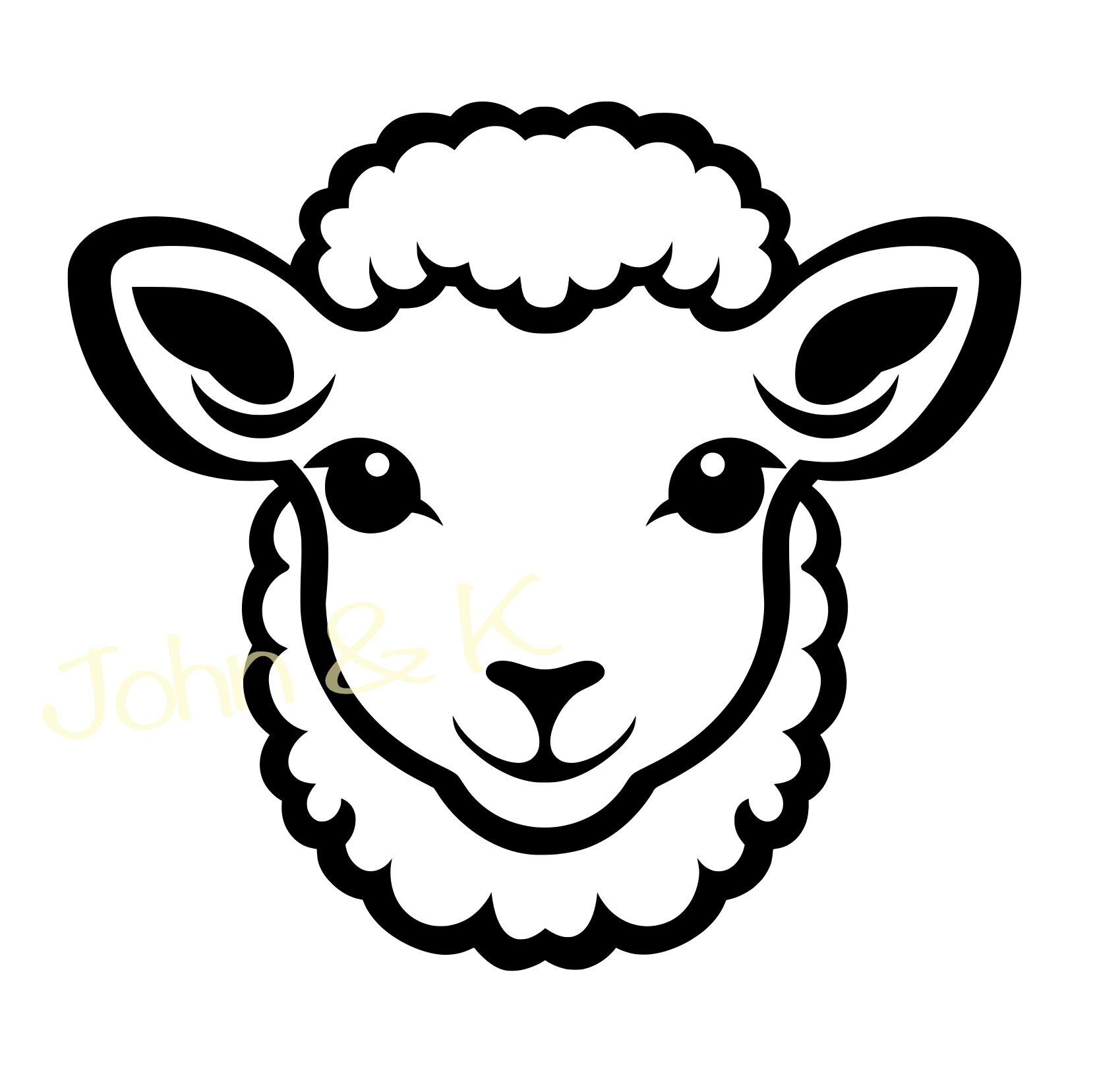 Cute Sheep Svg Sheep Cut File Sheep Clipart Cute Sheep Svg - Etsy