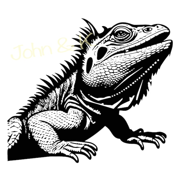 Bearded Dragon Svg, Bearded Dragon vector, Pet Lizard svg for shirt mug sticker cutfile tattoo, clipart png pdf jpg