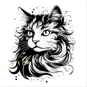 Kitten Svg, Cute kitten Svg, kitten silhouette, Cute Kitten Clipart, Cat Svg for Fleece, Shirt, Towel, Cutfile png Pdf jpg