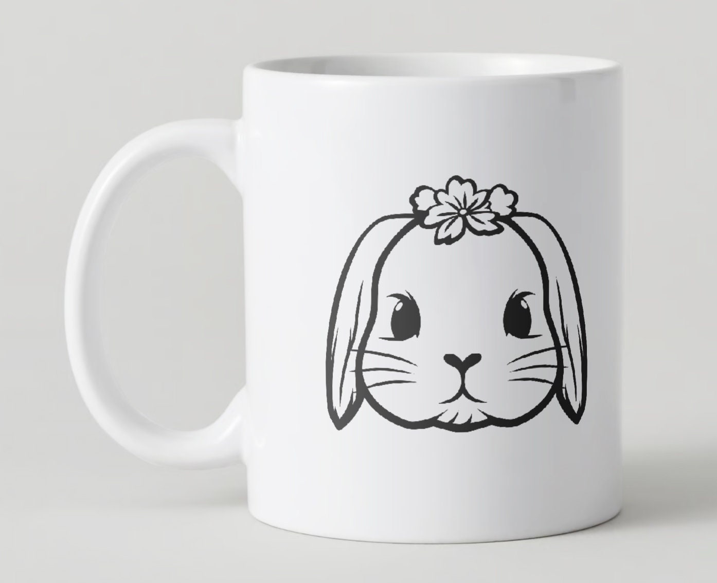 Silly Cute Bunny Svg, Easter Bunny Svg, Lop Rabbit Lop Rabbit Clipart ...