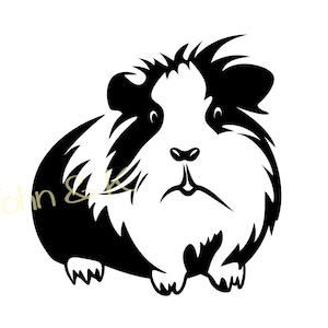 Guinea pig Svg, Guinea pig vector, Cavy svg, Guinea pig Clipart, Cavy Svg for Fleece, Shirt, Towel, Cutfile png Pdf jpg