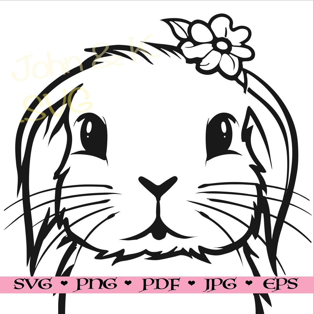 Cute Bunny Svg, Easter Bunny Svg, Lop Rabbit Lop Rabbit Clipart Png Jpg ...