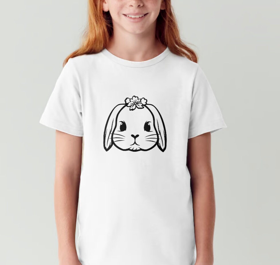 Silly Cute Bunny Svg, Easter Bunny Svg, Lop Rabbit Lop Rabbit Clipart ...
