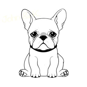 French Bulldog Svg, Grumpy Bulldog svg, Dog lover clipart, French Bulldog Svg for clothes decoration, Cutfile png Pdf jpg, Commercial use