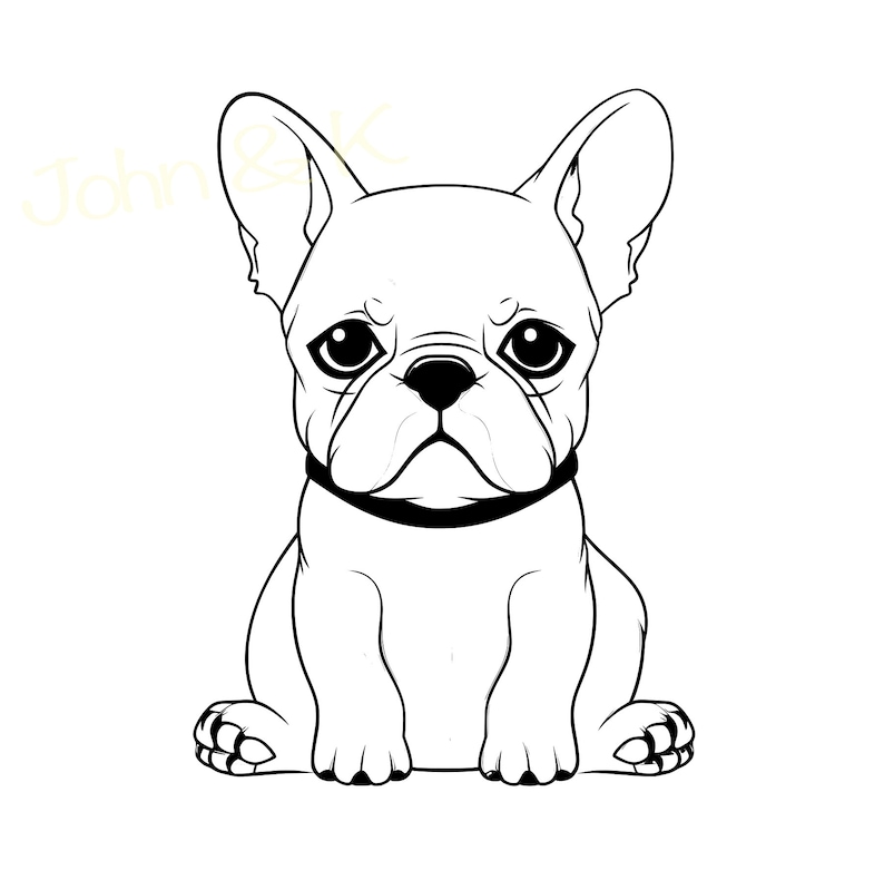 French Bulldog Svg, Grumpy Bulldog Svg, Dog Lover Clipart, French ...