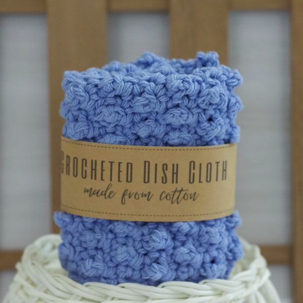 Crocheted Dish Cloth | Cotton Dish Cloth