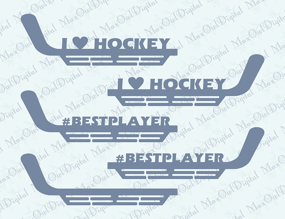 Hockey Stick Medal Holder Dxf Hockey Stick Svg Medal Holder for