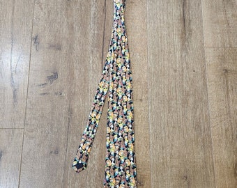 Vintage 1997 Scooby-Doo Cartoon Network all over print tie made in Korea y2k