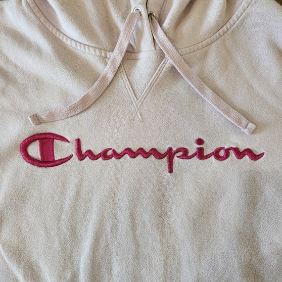 Champion sweater light cheap pink 90s