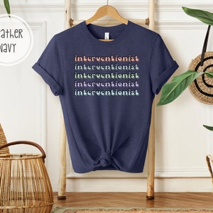 T-shirt interventista scolastico / T-shirt per interventista / Camicia interventista comportamentale / T-shirt intervento / Interventista lettura matematica