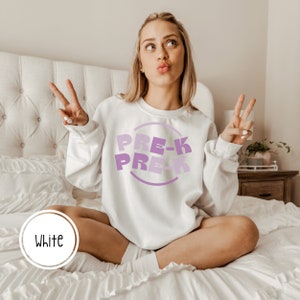 Pre-K Teacher Sweatshirt | Teacher Sweatshirt | Cute Sweatshirt for Teacher Gift | Pre-Kindergarten | Pre-K
