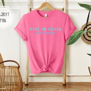 School Counselor T-Shirt | Counselor T-Shirt | Gift for Counselor | School Counselor Gift | Counselor Tee | Counselor Shirt