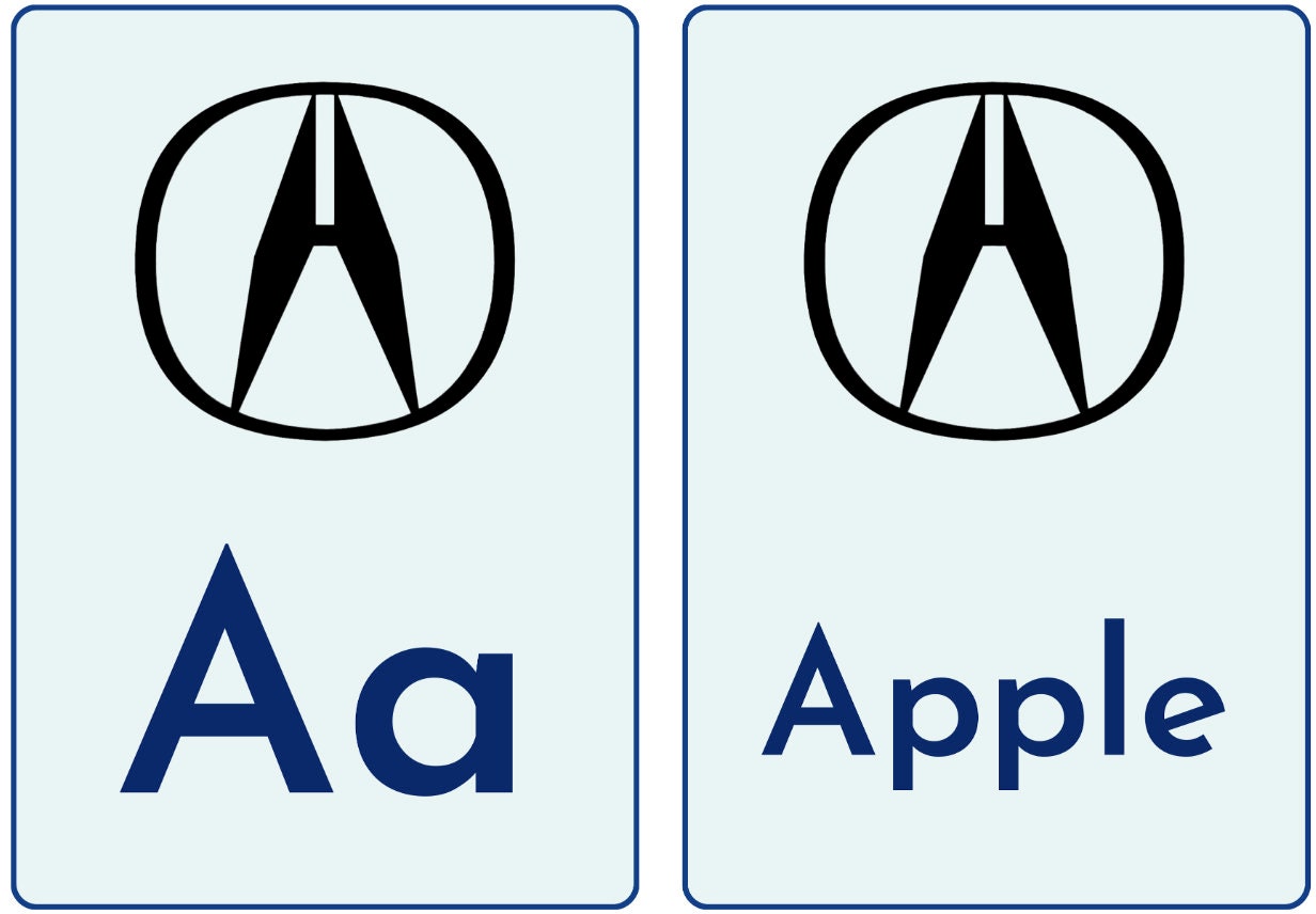Car Logo Flashcards Car Logos Car Brands Flash Cards26 Flashcards Alphabet Flashcards Car Logos