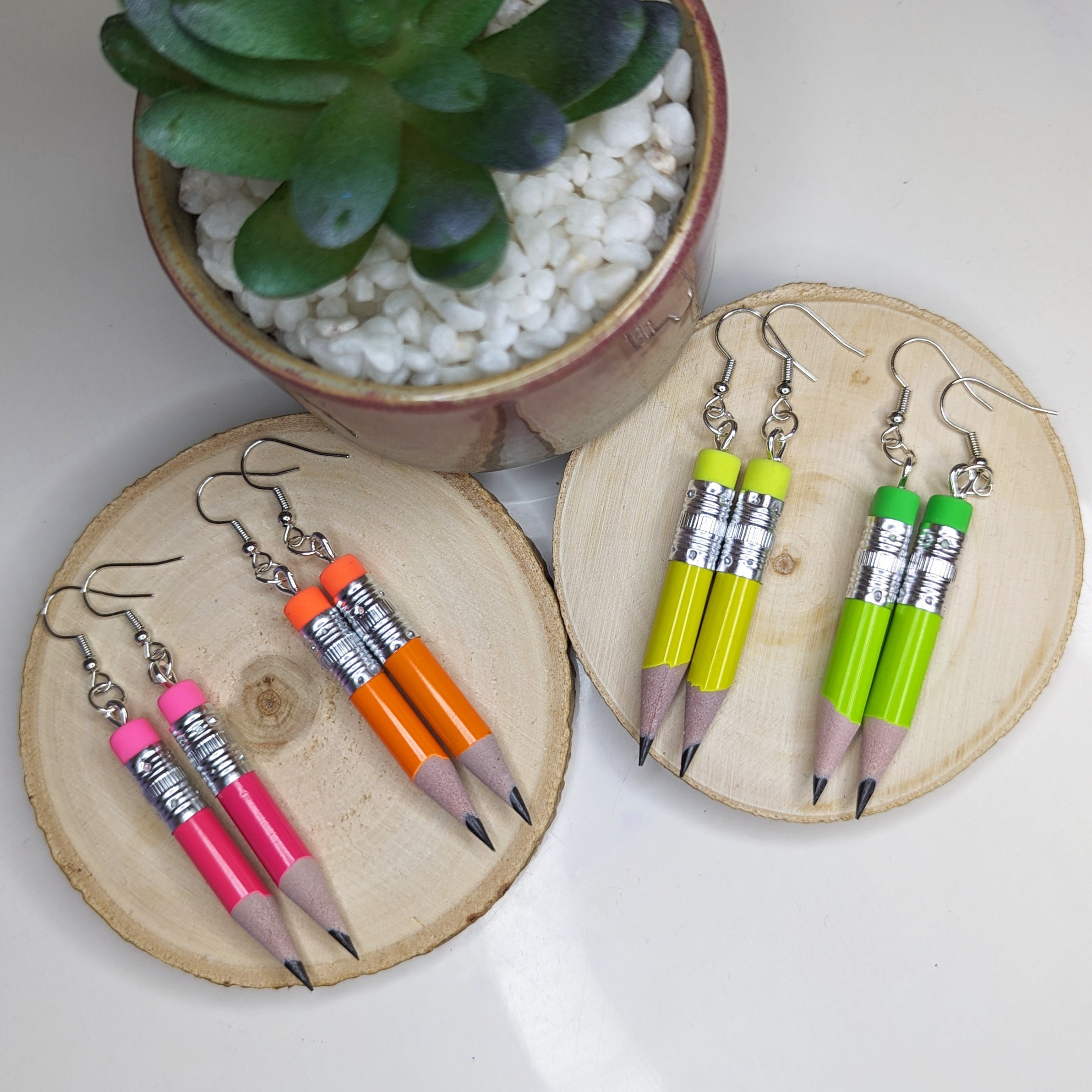 10 Neon Color Pencils , 10 Pastel Color Pencils Set, Professional