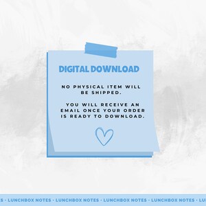 Op de afbeelding: Een blauwe digitale downloadmelding met de tekst "DIGITAAL DOWNLOADEN", "GEEN FYSIEK ITEM WORDT VERZONDEN", "JE ONTVANGT EEN E-MAIL ZODRA JE BESTELLING KLAAR IS OM TE DOWNLOADEN." en een harticoon.