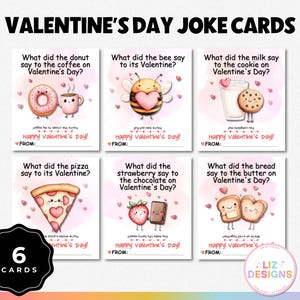 Printable Valentine&#39;s Day Joke Cards, Funny Kids Jokes, School Valentines & Classroom Activities, Happy Valentine&#39;s Day Cards for Coworkers