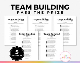 Teambildungsspiele, Weitergeben des Preises, Bürogeschenkbörse, Teambindung, Arbeitsplatz-Partyspiele, Personalbesprechung, Happy Hour, Arbeitseisbrecher