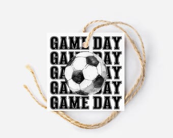 Druckbare Fußball Spiel Tag Leckerli Tags, Spieltag Snack Tags, Sport Party Favor Tags, Fußball Party Dekorationen, Sport Team Snacks Geschenkanhänger