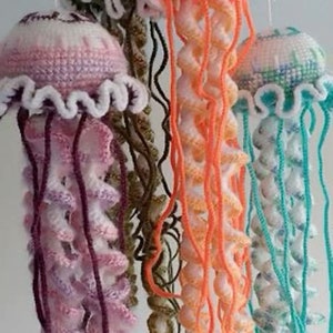 Crocheted Jelly Fish