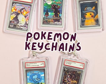 TCG (Trading Card Game) PKM keychain