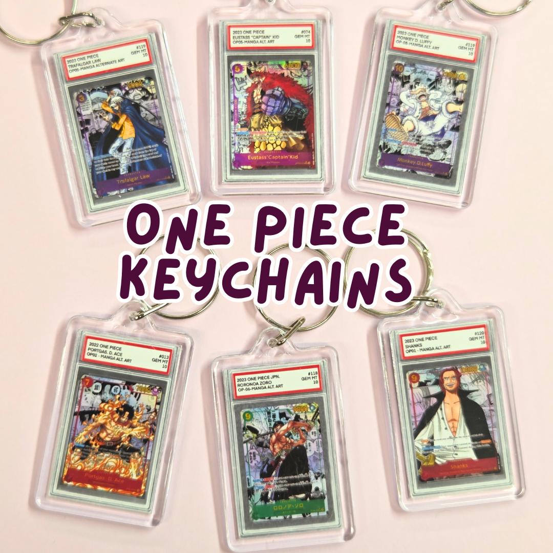 TCG (Trading Card Game) manga Pirate Anime keychain