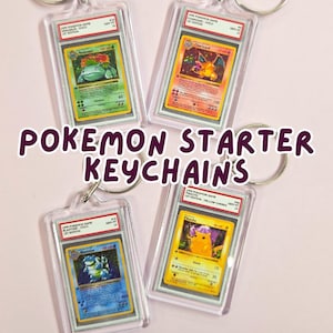 Pokemoncard Keychain - Etsy