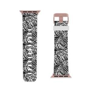 Black and white Watch Band for Apple Watch