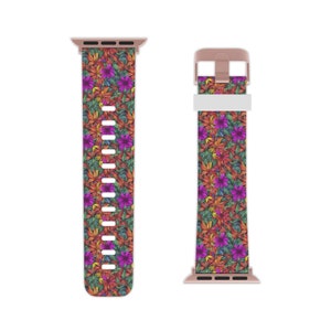 Floral Watch Band for Apple Watch