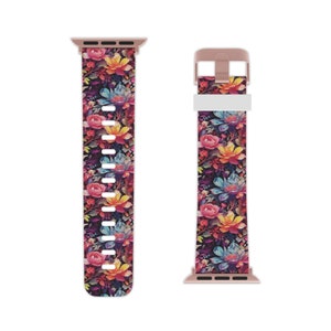 Floral Watch Band for Apple Watch