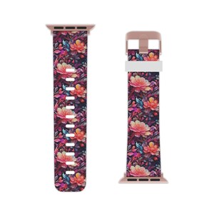Floral Watch Band for Apple Watch