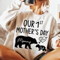 First Mother's Day 2025 Png, Personalized First Mother's Day Png, New Mommy Tee, Mother's Day Matching Outfit, First Mothers Day Matching, product logo