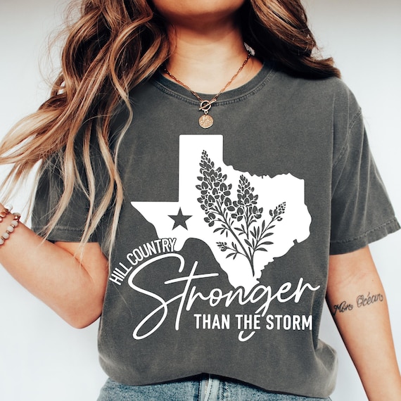Hill Country Strong Than The Storm Camp Mystic Survivor Svg Png, Texas Png, Hill Country Pray For Texas Support Campers, Digital File