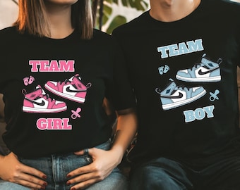 Sneakerhead Gender Reveal Shirt/ Gender Reveal T-Shirt/ Keeper of the Gender Shirt/ Baby Shower Shirts