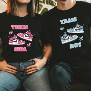 Sneakerhead Gender Reveal Shirt/ Gender Reveal T-Shirt/ Keeper of the Gender Shirt/ Baby Shower Shirts