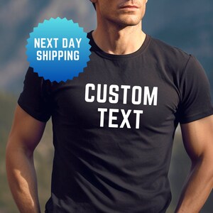 Custom Bella Canvas T-Shirt, Customizable T-Shirt, Custom Shirt, Personalized T-Shirt, Custom Unisex Shirts, Custom Logo T-Shirts