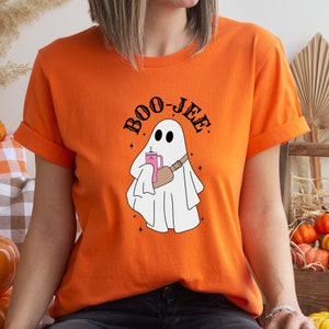 Bleached BOOJEE Ghost w/ Stanley Cup T-Shirt, Adult Small, Gildan  Softstyle, New
