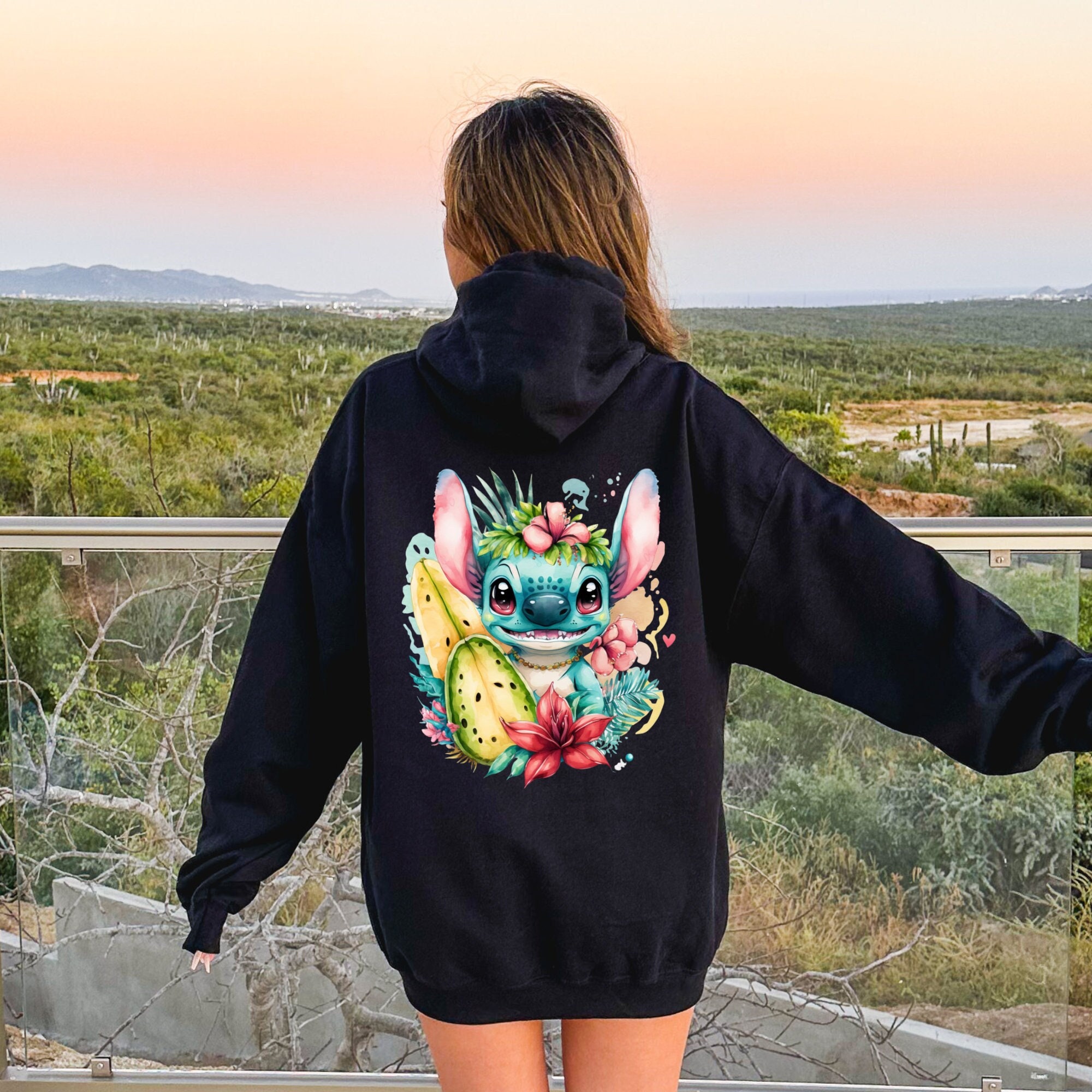 Disney Lilo Et Stitch Sweat pour Fille, Sweatshirts Fille, Stitch Vetement