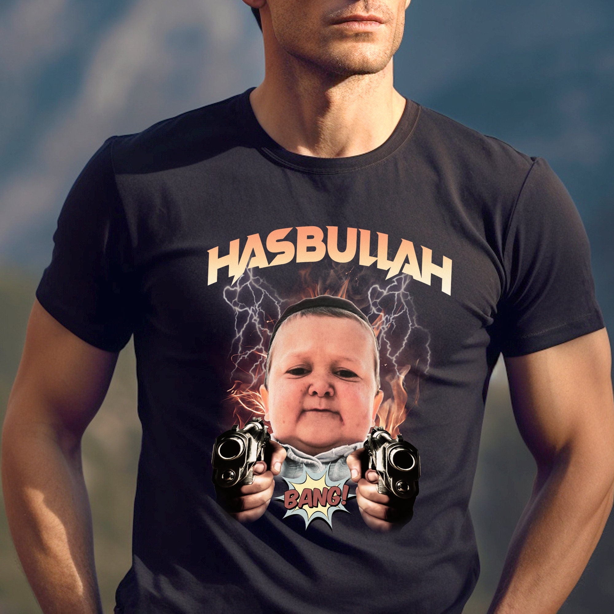 Funny Hasbulla Hasbullah Smile T-Shirts for Sale