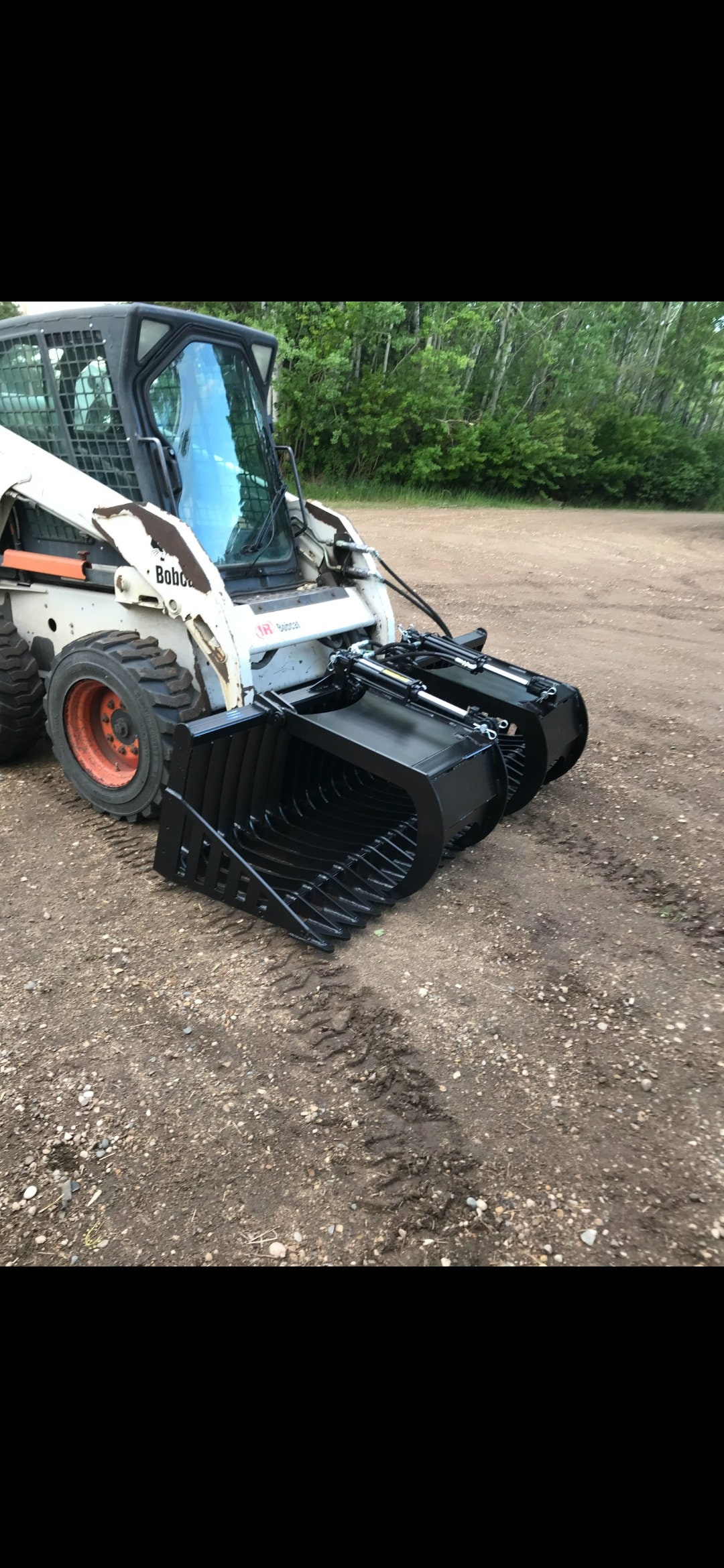 Grapple Bucket, Skeleton, Dxf, Skid Steer Etsy