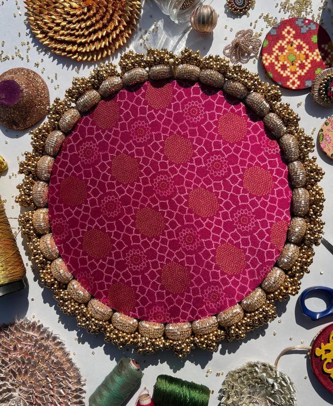 Basic Glass Bead Rangoli - Etsy