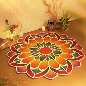 Riddhi Rangoli-sjablonen