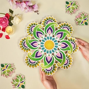 Mukund Design - Rangoli-sjabloonset